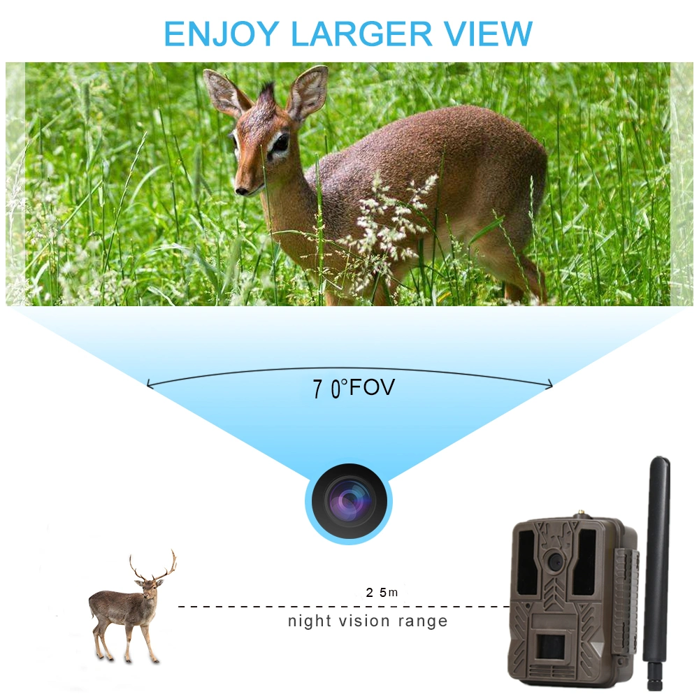 4G MMS SMTP FTP Infrared Digital Night Vision Hunting Trail Camera